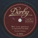 Cornet á Piston - An der Weser / Wer uns getraut