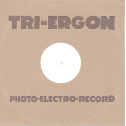 Original TriErgon Cover fr 25er Schellackplatten A3 B