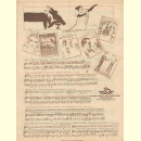 Notenheft / music sheet - Weine nicht