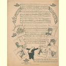 Notenheft / music sheet - Schön sind die Mädel...