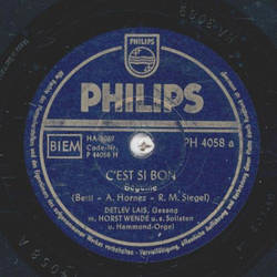 Detlev Lais - Cest si bon / Carolina