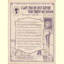 Notenheft / music sheet - Ill Be My Dixie Home