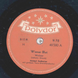 Helmut Zacharias - Wiener Blut / Künstlerleben