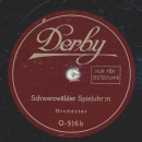 Orchester - Die Post im Walde / Schwarzwälder Spieluhren