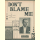 Notenheft / music sheet - Dont Blame Me