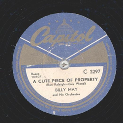 Billy May - A Cute Piece Of Property / Driftwood