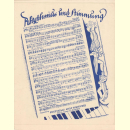 Notenheft / music sheet - Sing mir das Lied noch einmal