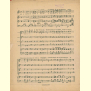 Notenheft / music sheet - Heimweh nach Virginia