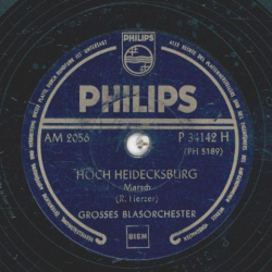 Grosses Blasorchester - Hoch Heidecksburg / In Treue fest