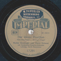 Walter Simlinger & Maria Roland - Die neue Post / Der kleine Postillon