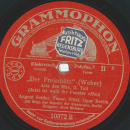 August Seider - Der Freischütz: Arie des Max Teil I und II