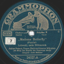 Julius Patzak - Madame Butterfly ( Lebwohl, mein Blütenreich ) / Cavalleria rusticana