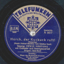 Erwin Hartung - Wenn der Brummbaß brummt / Horch, der Kuckuck ruft!