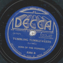 Sons of the Pioneers - Way out there / Tumbling Tumbleweeds