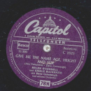 Gisele Mackenzie - When the Hands of the Clock pray at midnight / Give me the Name age, height and size
