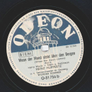 Wilfried Sommer, Heinz Huppertz u. s. Tanz-Orchester - Hör mein Lied, Violetta / Wenn der Mond steht über den Bergen 