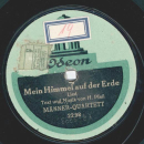 Männer Quartett - Ich weiß ein kleines Häuselein / Mein Himmel auf der Erde