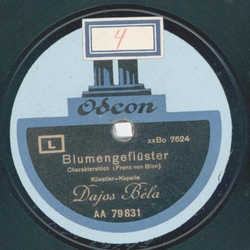 Dajos Bela - Blumengeflster / Heinzelmnnchens Wachtparade