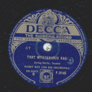 Harry Roy - Leicester Square Rag / That Mysterious Rag