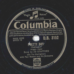 Jo Stafford - Pretty Boy / You belong to me