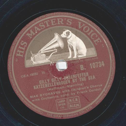 Max Bygraves - Gilly Gilly Ossenfeffer Katzenellenbogen by the Sea / Third Little Turning