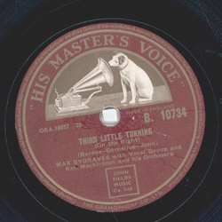 Max Bygraves - Gilly Gilly Ossenfeffer Katzenellenbogen by the Sea / Third Little Turning