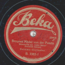 Boheme-Orchester - Braunes Mädel von der Puszta /...