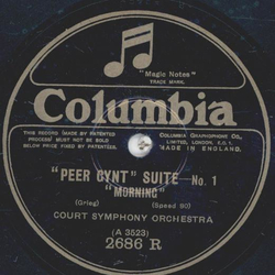 Court Symphony Orchestra - Peer Gynt Suite No.1 / Peer Gynt Suite No.2