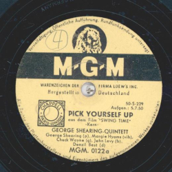 George Shearing Quintett - Pick yourself up / Little white lies