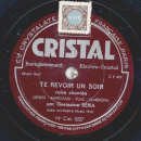 Germaine Beria - Si je pouvas navoir plus dyeux / Te revoir un soir