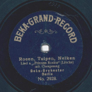 Beka Orchester - Rosa Röschen aus Prinzessin Rosine / Rosen, Tulpen, Nelken