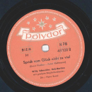 Willy Schneider - Heimweh nach Virginia / Sprich vom Glück nicht zu viel