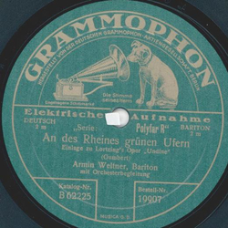 Armin Weltner - Still wie die Nacht / An des Rheines grnen Ufern