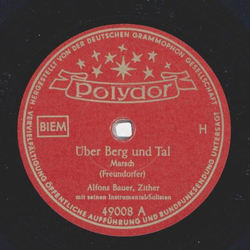 Alfon Bauer - ber Berg und Tal / An der schnen grnen Isar