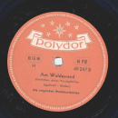 Die singenden Waldmusikanten - Nur ein Jäger allein / Am Waldesrand