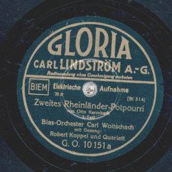 Robert Koppel und Quartett - Zweites Rheinländer-Potpourri, Teil I und II