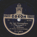 Berliner Sinfonie-Orchester: Dr. Weißmann - Zar und Zimermann, Ouvertüre Teil I und II
