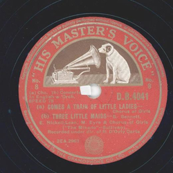 Various Artists - a) Behold the Lord high Executioner! b) As some Day it may happen / a) Comes a Train of little Ladies b) Three little Maids