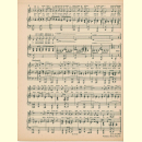 Notenheft / music sheet - Die Matrosen kommen (4 Hefte)