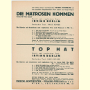Notenheft / music sheet - Die Matrosen kommen (4 Hefte)