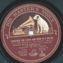 Marcel Moyse und Mlle. Lily Laskine - Concerto for Flute and Harp in C Major K.V. 299 (2 Records)