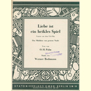 Notenheft / music sheet - Liebe ist ein heikles Spiel