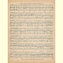 Notenheft / music sheet - Der Blaufuchs