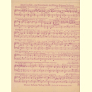 Notenheft / music sheet - Fronttheater