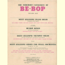 Notenheft / music sheet - Be-Bop