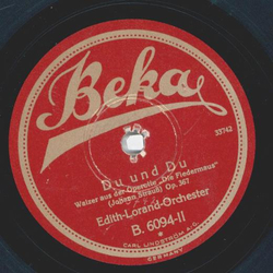 Edith-Lorand-Orchester - Wiener Blut / Du und Du