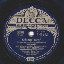 Will Glahe - Gute Fahrt, kleines Schiff auf dem Rheine / Schimpf nicht