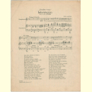 Notenheft / music sheet - Im Freilager: At a Georgia...