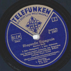 Franz Andre - Rhapsodie Espagnole (2 Records)