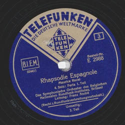 Franz Andre - Rhapsodie Espagnole (2 Records)